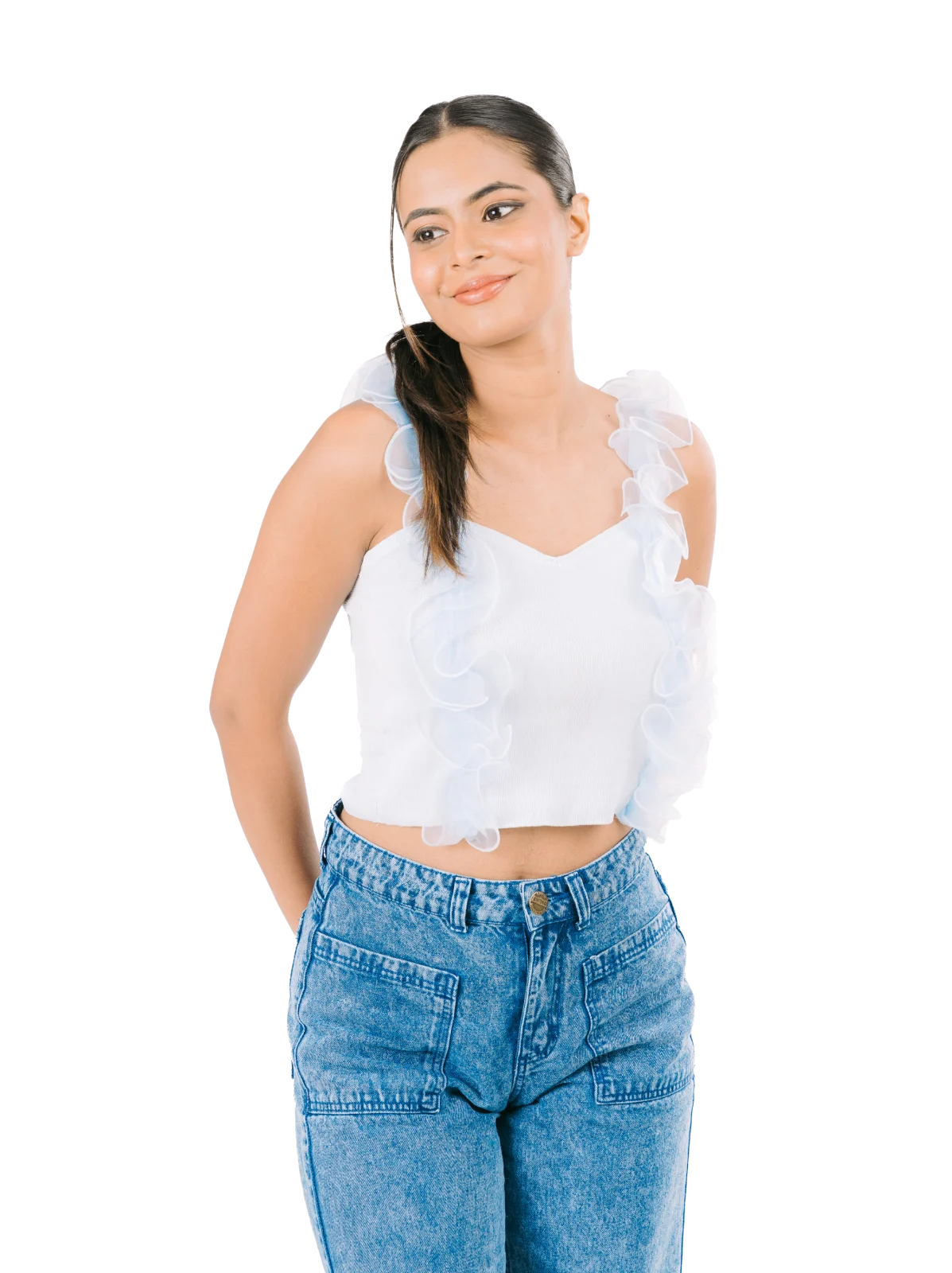 Ocean waves on beach